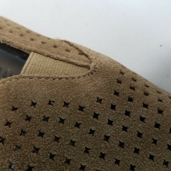 Lucky Brand Carthy Loafer Tan/Brown Suede Slip on - Picture 4 of 7